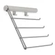 Joseph Joseph Orderly Belt, Tie & Scarf Hanging Rail, Ecru