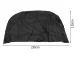 Waterproof Garden BBQ Grill Cover 250x120cm, Black