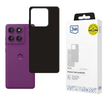 Чехол 3mk Matt Case для Motorola Edge 60 Pro Matte Black
