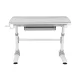 Ergonomic Children\'s Desk Ergo Office ER-417, Height Adjustable, Grey