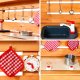 Backyard Wooden Kitchen with Accessories, 98x100x40cm