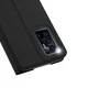 Dux Ducis Skin Pro Wallet Case for Vivo V23e with Stand Function, Black