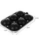 Silicone Ice Ball Mold, Black