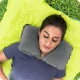 Bestway Inflatable U-Shaped Travel Pillow 37 x 24 x 10 cm, Grey