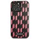 Karl Lagerfeld Monogram Plaque vāciņš iPhone 13 Pro Max - Rozā