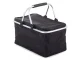 Foldable Thermal Picnic Basket, Black