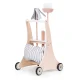 ECOTOYS Wooden Cleaning Toy Set with Trolley for Kids