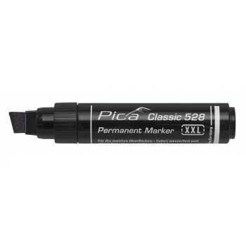 Pica Classic 528 Permanent Marker XXL, 4-12 mm, Wedge Tip, Black