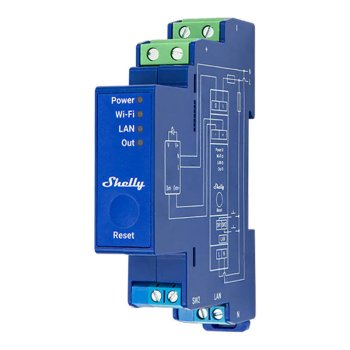 Shelly ProDim0/1-10VPM Lighting Controller WiFi/Bluetooth