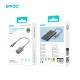 BWOO BZ69 USB-C to USB-A OTG Adapter Cable, 0.18m, Grey
