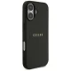 Guess Grained Ring MagSafe Case for iPhone 17 - Black