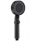 Shower Head, 5 Spray Modes, Black