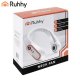 Portable Bladeless Neck Fan Ruhhy USB-C 5 Speeds, White