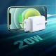 Ugreen USB Charger Power Delivery 3.0 Quick Charge 4.0+ 20W 3A White (60450)