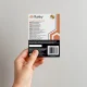 Self-Adhesive Weather Stripping for Doors and Windows Ruhhy 26271, white