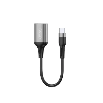 XO NB201 USB-A to USB-C OTG Adapter Black