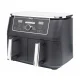 Ninja AF400EU Foodi MAX Dual Zone Air Fryer, 9.5 L, 2470W, Black / Silver
