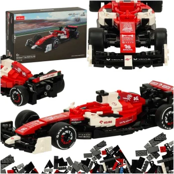 Building Block Set, Racing Car Model Alfa Romeo F1 C42 (1:24), 340 pcs.