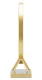 Make-up Mirror with LED Lighting Humanas HS-HM04 40 cm, Gold