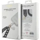 Guess Large Chain Acrylic 4G Charm Universal Phone Strap, Black
