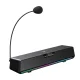 ONIKUMA L13 Desktop Soundbar Speaker with Microphone, Bluetooth 5.4, RGB