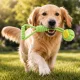 Braided Rope Tug Toy with Ball for Dogs 27 cm