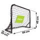 Neo-Sport NS-461 futbola vārtu komplekts, 2 gab., 60x45x25 cm