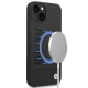 BMW iPhone 14 Plus Case Silicone Signature Logo MagSafe, Black