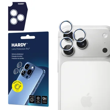 3mk HARDY Lens Protection Pro lens glass iPhone 17 Pro / 17 Pro Max - silver