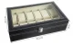 Soulima Watch and Jewelry Organizer Box 12 Compartments