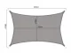 Garden Patio Waterproof Sun Shade Sail Awning Canopy 4x3m, Gray