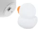 Kids LED Night Light Duck, Silicone, RGB, USB, White