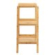 GreenBlue GB321 bambusa vannas istabas plaukts, 3 plaukti, 370x330x780mm