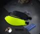 Black Canvas Running Belt Bag