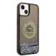 Karl Lagerfeld Liquid Glitter RSG Case for iPhone 14 Plus / 15 Plus - Black