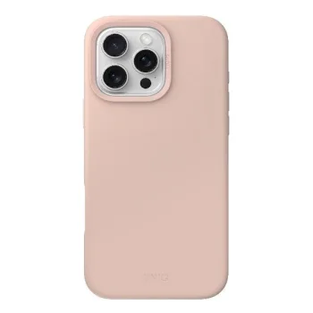Uniq Lino Hue iPhone 16 Pro Max 6.9" Magclick Charging case pink/blush pink
