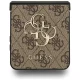 Guess Big 4G Logo Classic Logo Case for Samsung Galaxy Z Flip7 Brown