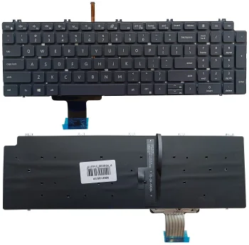 Dell Precision 7550, 7560, 7750, 7760 Keyboard with Backlight, US, Black