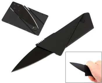 Folding Credit Card Knife, Generic