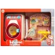 Toy Laundry Set with Accessories (Washing Machine, Ironing Board)