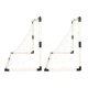 Kids Football Goal Set 2 Pack with Balls & Pump, 95 x 70 cm