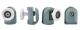 Ruhhy Shower Enclosure Rollers - Set of 8