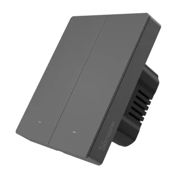 Sonoff M5-2C-80 Smart Wall Switch 2-Gang Wi-Fi Mechanical Buttons