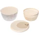 Guzzini Spin&Store Salad Spinner with Lid, 26 cm, Brown
