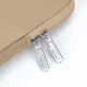 Tech-Protect Neoslim 13-14\" Laptop Sleeve Bag with Accessory Pouch - Beige