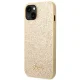 Guess Glitter Script Case for iPhone 14 Plus / 15 Plus Gold
