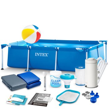 Intex 28271 Rectangular Frame Pool 260x160x65 cm
