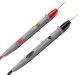Multimeter Test Lead Set with Adapters, Black/Red