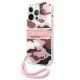 Guess Camo Strap Case for iPhone 13 / 13 Pro, Pink