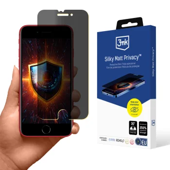 3mk Silky Matt Privacy Film for Apple iPhone 7/8/SE 2020/2022